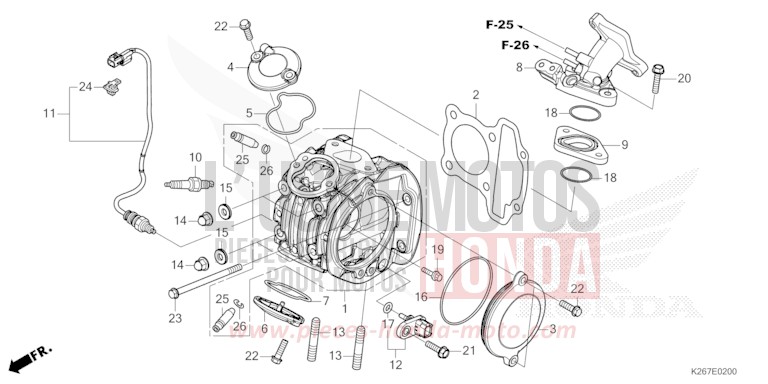 CULASSE de MSX GROM A GAYETY RED (R310) 2022